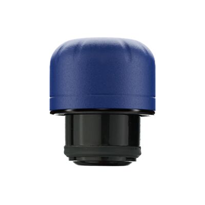 MATTE BLUE LID ⎜ lid für thermos flasche • insulated trinkflasche • weedable water bottle