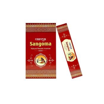 Cadeau de Noël Lot de bâtons d'encens Naavya Masala - 6 de chaque 5