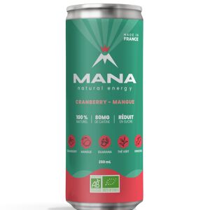 MANA Natural Energy - Cranberry & Mangue - 250mL