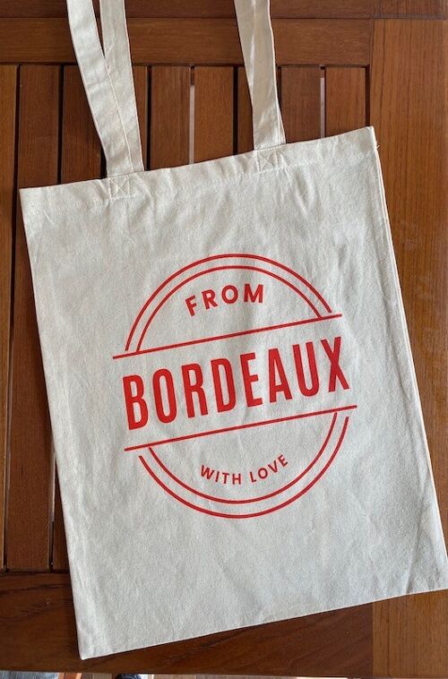 TOTE BAG FROM BORDEAUX WITH LOVE