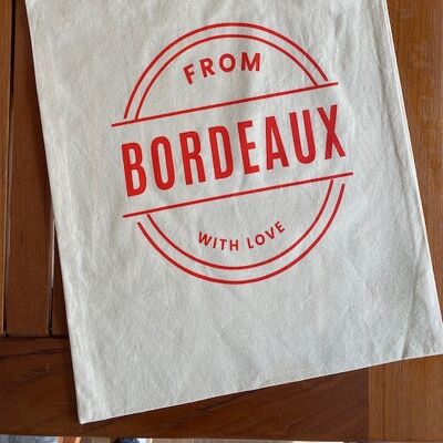 TOTE BAG FROM BORDEAUX WITH LOVE