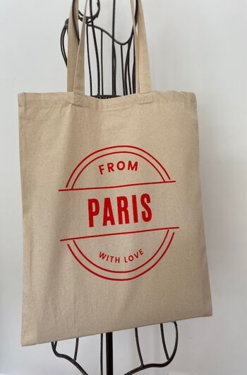 TOTE BAG FROM PARIS WITH LOVE