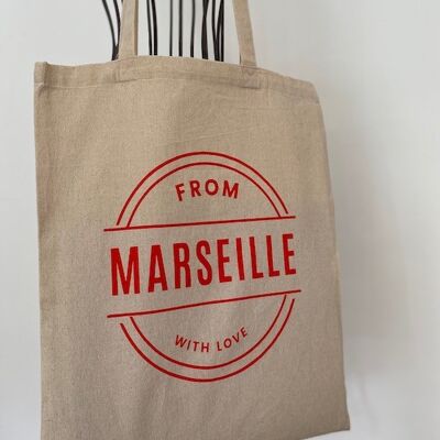 TOTE BAG FROM MARSEILLE WITH LOVE