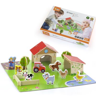 Viga - 3D Farm Playset