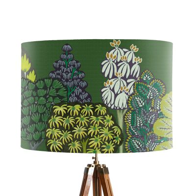 Lampshade pack of 3 mixed sizes - Serene forest Greens