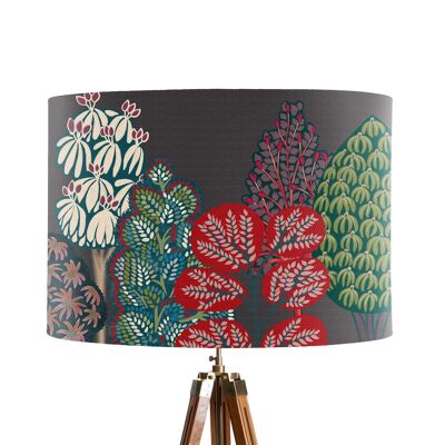 Lampshade pack of 3 mixed sizes - Serene forest Brights