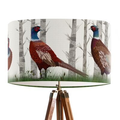Lampshade pack of 3 mixed sizes - Pheasant country lodge