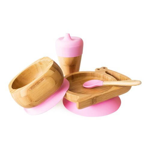 Snail Plate, Feeder Cup, Bowl & Spoon Gift Set