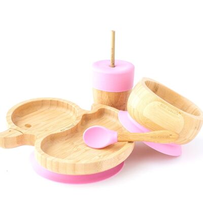 Duck Plate, Straw Cup, Bowl & Spoon Gift Set