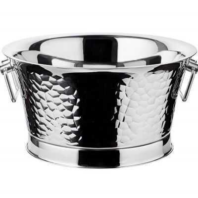 Hammered champagne cooler Samu H 25 cm, Ø 48 cm