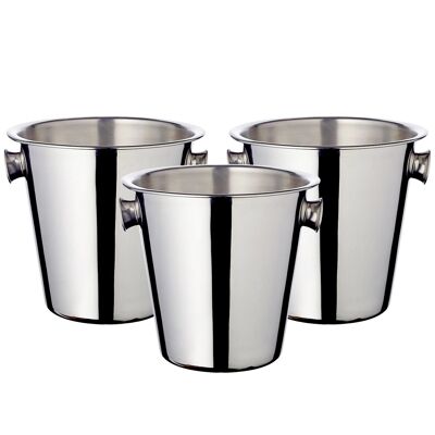 Champagne cooler Joey Ø 21 cm set of 3