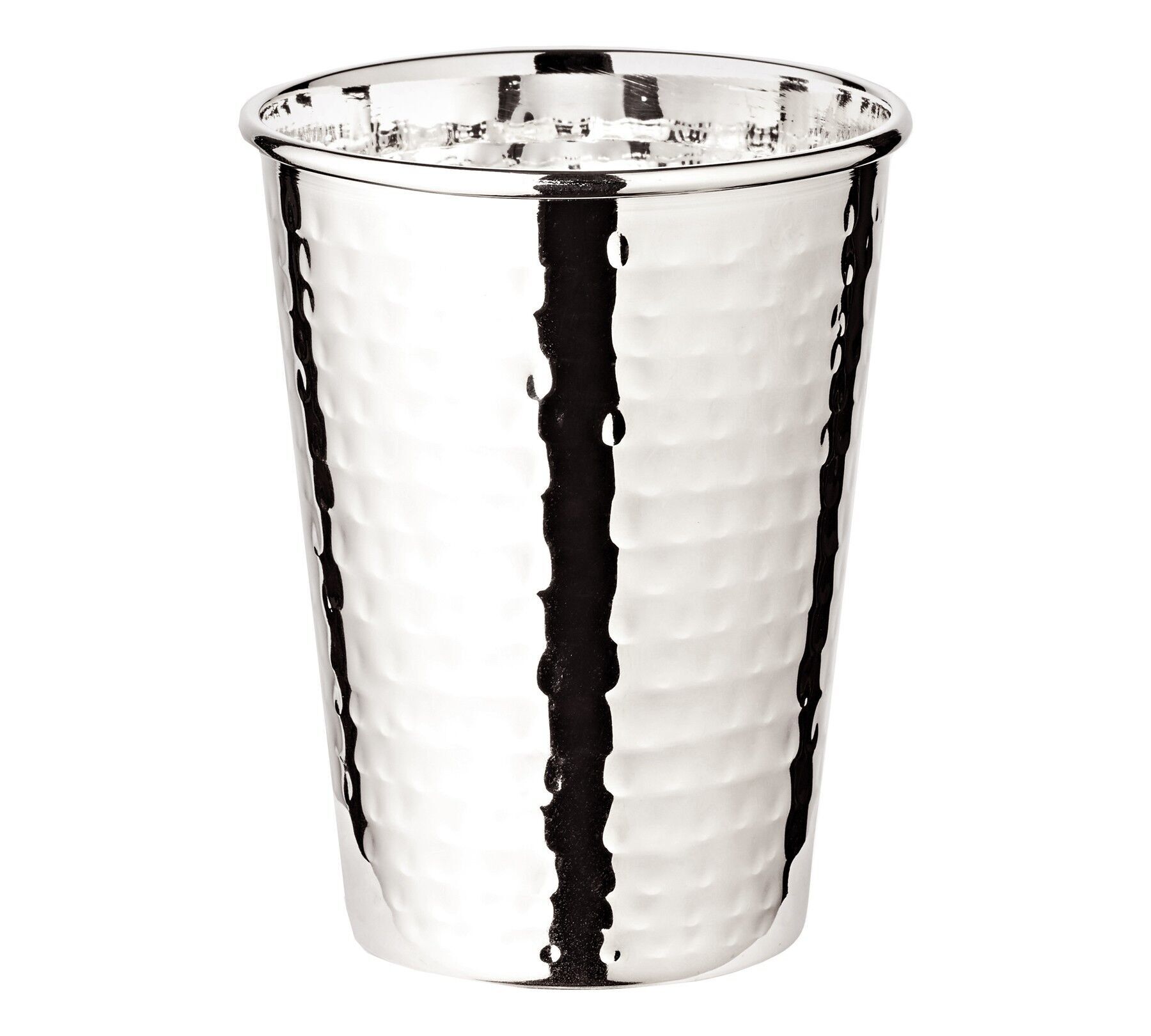 Becher Mido gehämmert,  H 10 cm