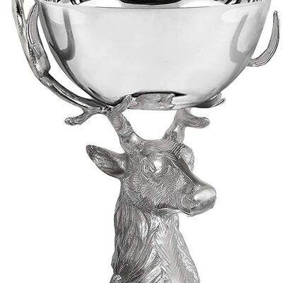 Deer head with bowl Richard H 45 cm