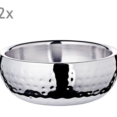 Bowl Pluto, set of 2 Ø 12 cm