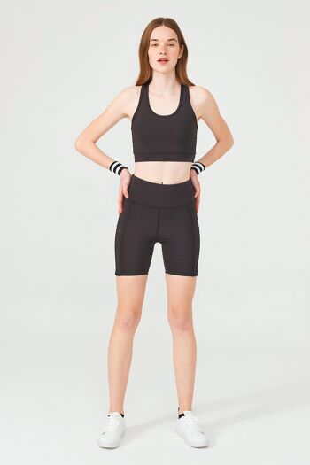 SOUTIEN-GORGE DE SPORT ACTIVEWEAR SANS COUTURES - NOIR 2