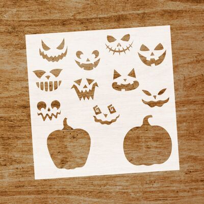 Stencil Pumpkins