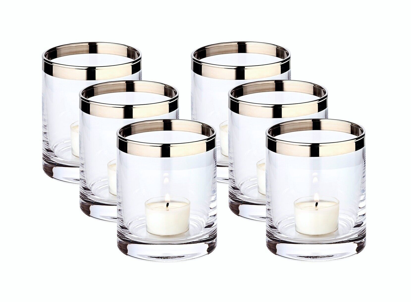 Windlicht Molly H 10 cm 6er Satz