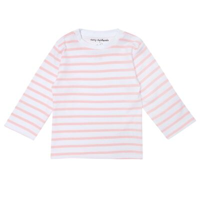 Pink Breton Stripe Top