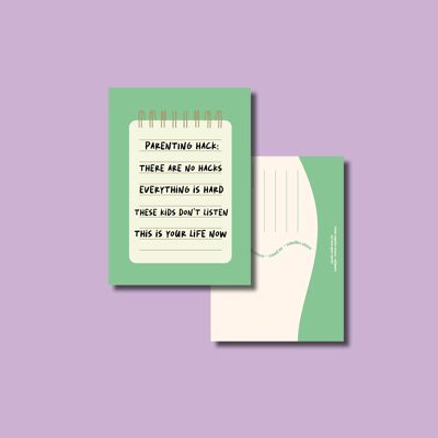 La genitorialità hack card