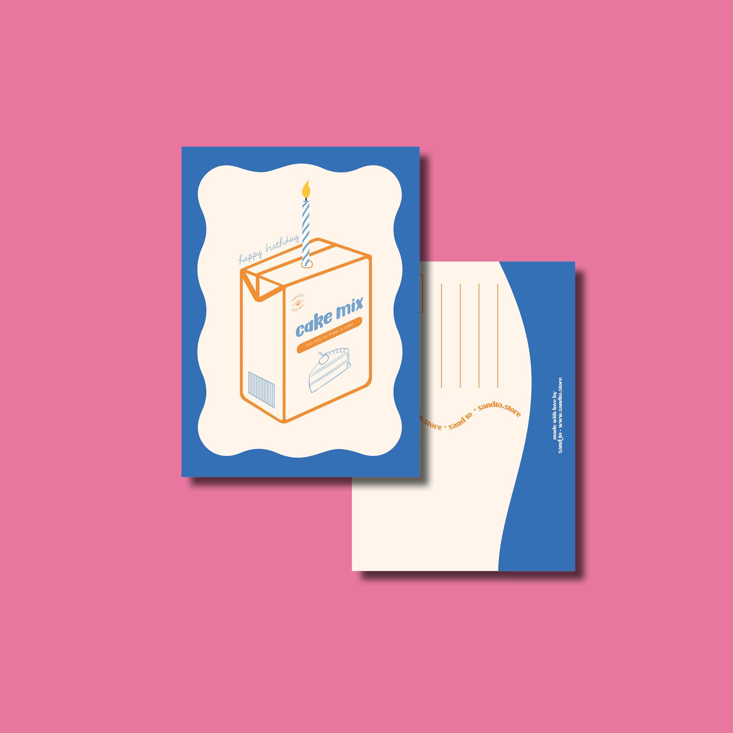 Carta mix per torte sfusa