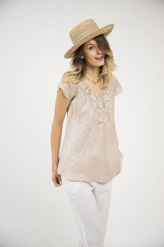 Top de lino Forte Dei Marmi