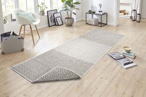 Reversible carpet Borneo Linen