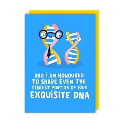 DNA Father's Day Card pack of 6