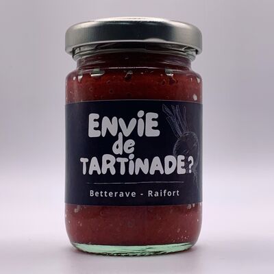 Tartinade à la betterave / raifort