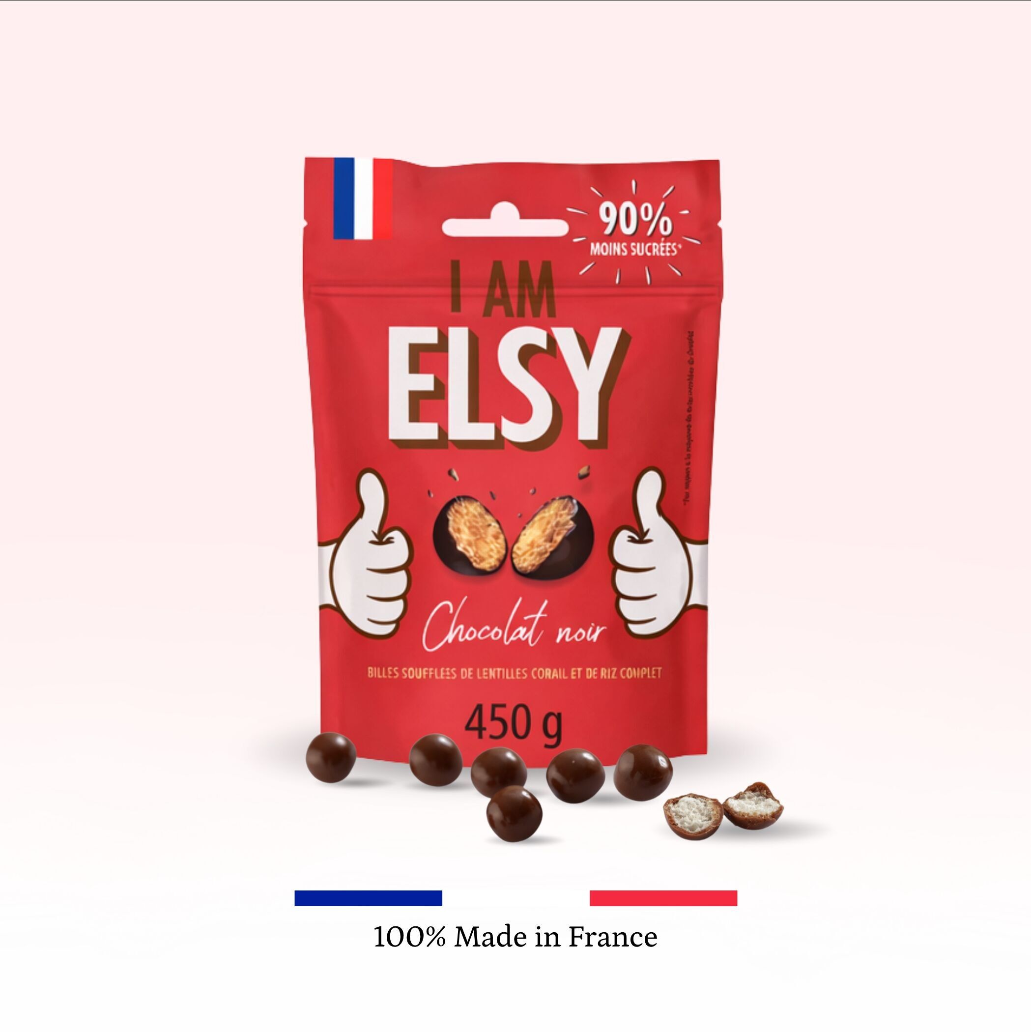 Sachet 450g - Billes Chocolat noir x1