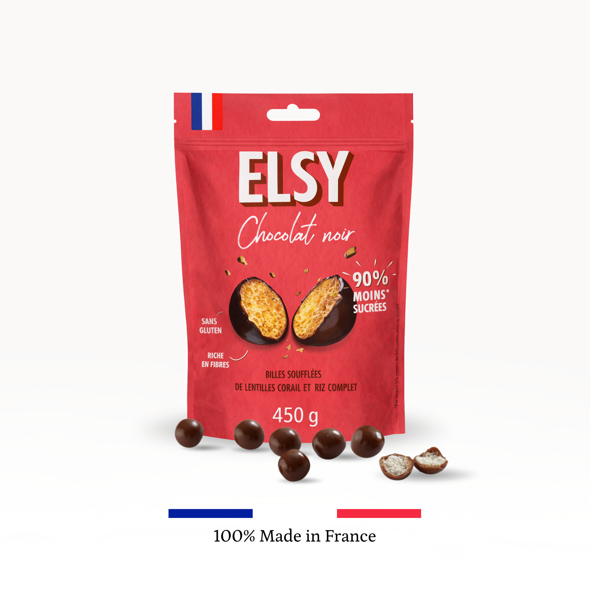 450g bag - Dark Chocolate Pearls x 1