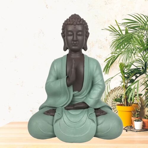 Statue Bodhi Zen – Décoration Zen et Feng Shui – Pour Créer une Ambiance Relaxante et Spirituelle – Idée Cadeau Boudha Porte-Bonheur