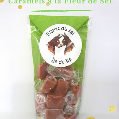 Caramels en papillote with Fleur de Sel from the Ile de Ré - 120gr bag