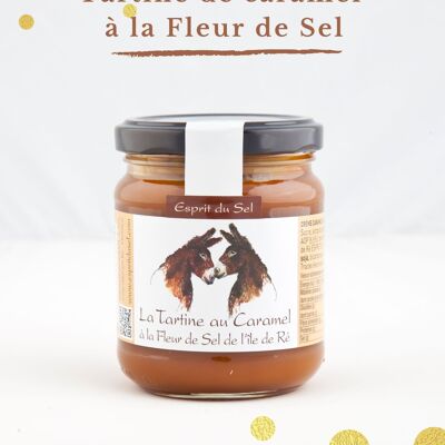 Tartine de caramel à la Fleur de sel de l'Ile de Ré - pot 240gr