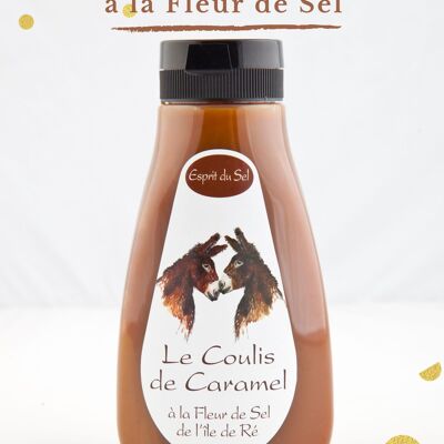 Coulis de caramelo con flor de sal de Ile de Ré - tarro de 330gr