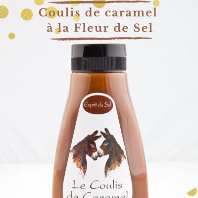 Caramel coulis with Fleur de Sel from Ile de Ré - 330gr jar