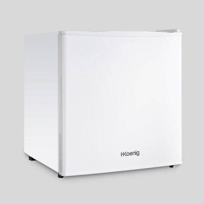 White free-standing mini fridge 46L (including Ecotax in the amount of 8.33)