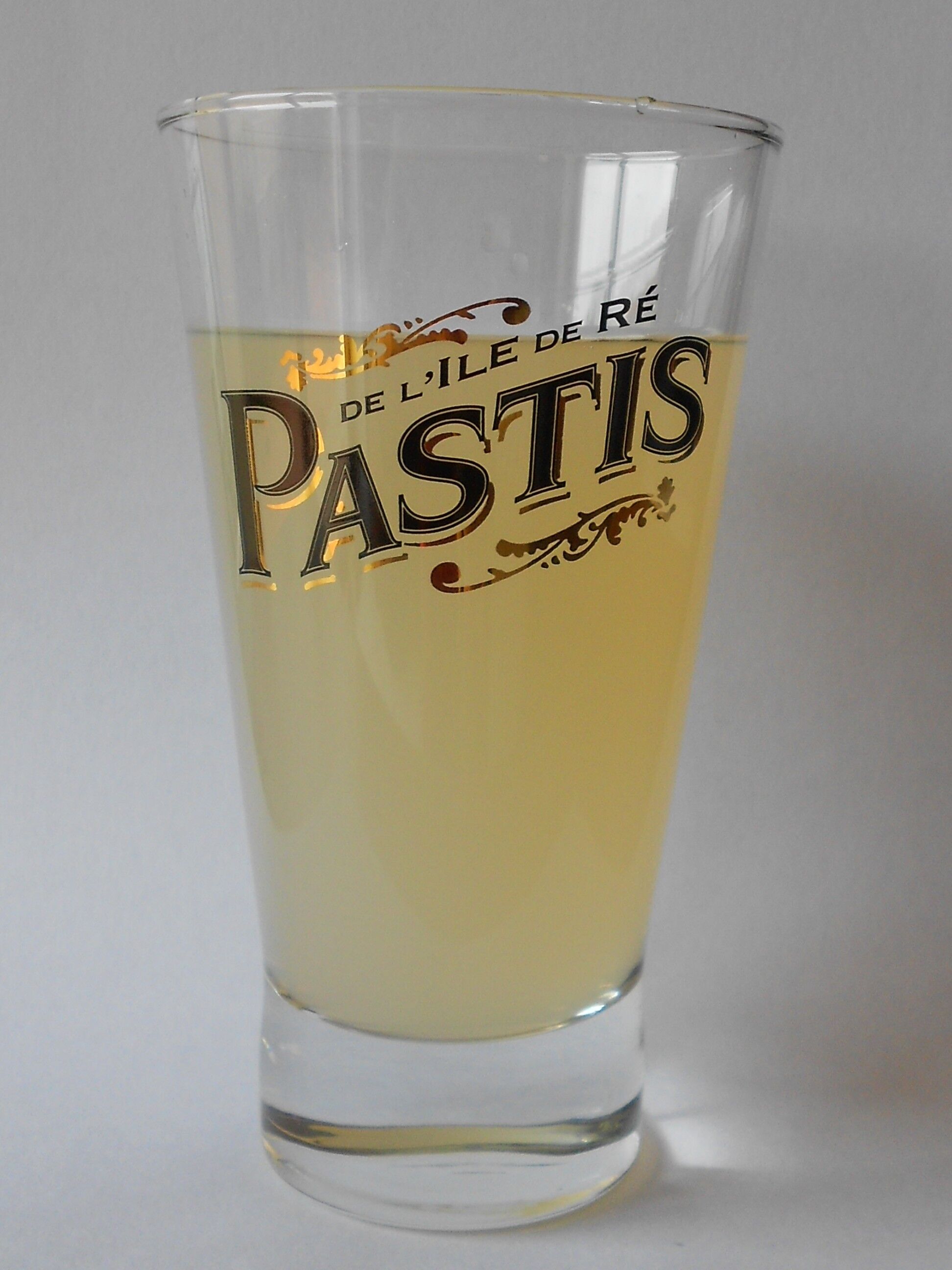 Verre de dégustation PASTIS DE L'ILE DE RE - spécial cadeaux