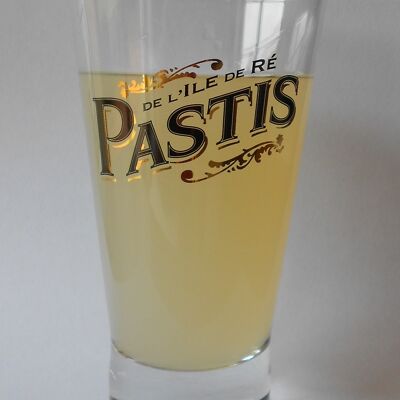 PASTIS DE L'ILE DE RE tasting glass - special gifts