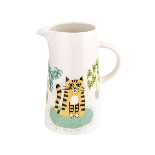 Handmade Ceramic Cat Tall Jug