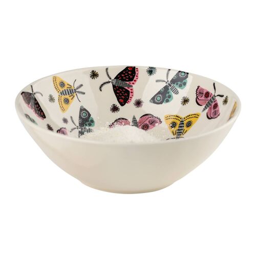 Handmade Ceramic Moth Serving Bowl