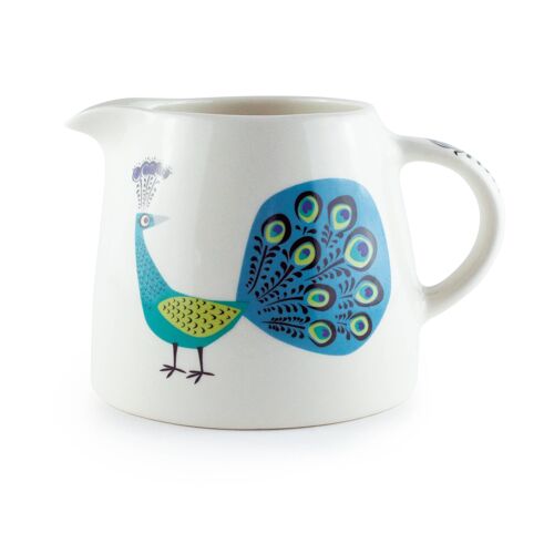 Handmade Ceramic Peacock Milk Jug