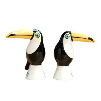 Salières et poivrières Toucan 1