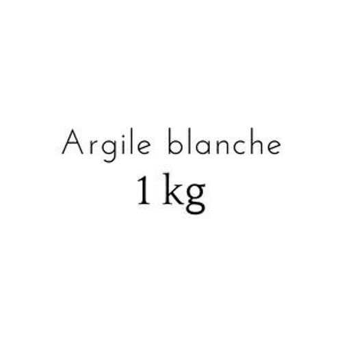 Argile blanche surfine 1KG