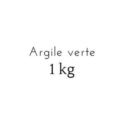 Argile verte surfine 1KG