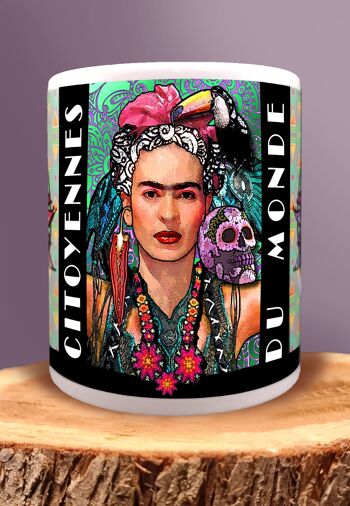 MUG - Citoyennes du Monde – MEXIQUE (Frida Kahlo) 4