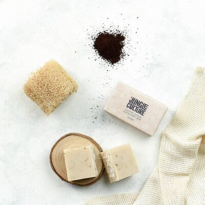Body Soap - Coffee Scrub Natural Exfoliant Bar Soaps