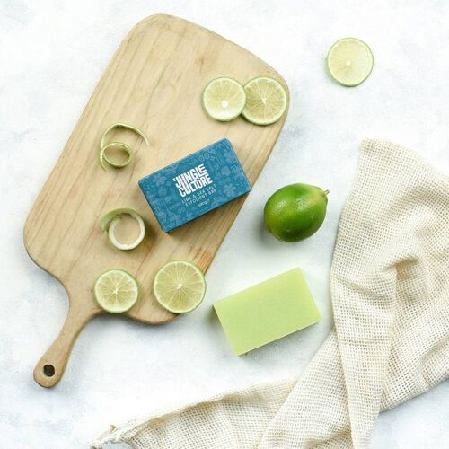 Body Soap - Lime & Sea Salt Natural Soap Bar