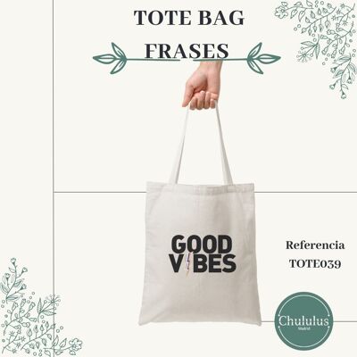 Good Vibes-Einkaufstasche