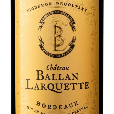 Château Ballan-Larquette 2018 Tinto Burdeos AOC 750 ml