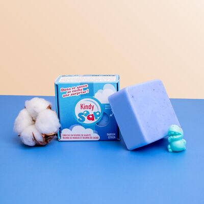 Kindy Blue Soap-surprise for children